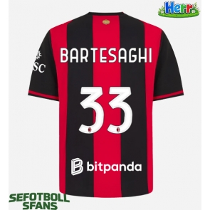 AC Milan Davide Bartesaghi #33 Hemmatröja 2026-27 Kortärmad